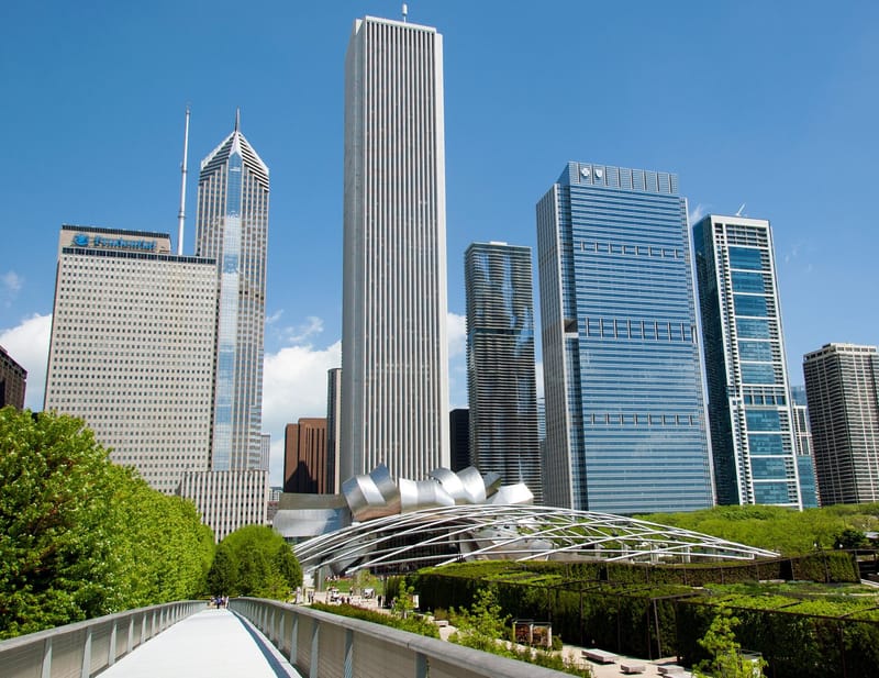 Chicago Skyline looking West